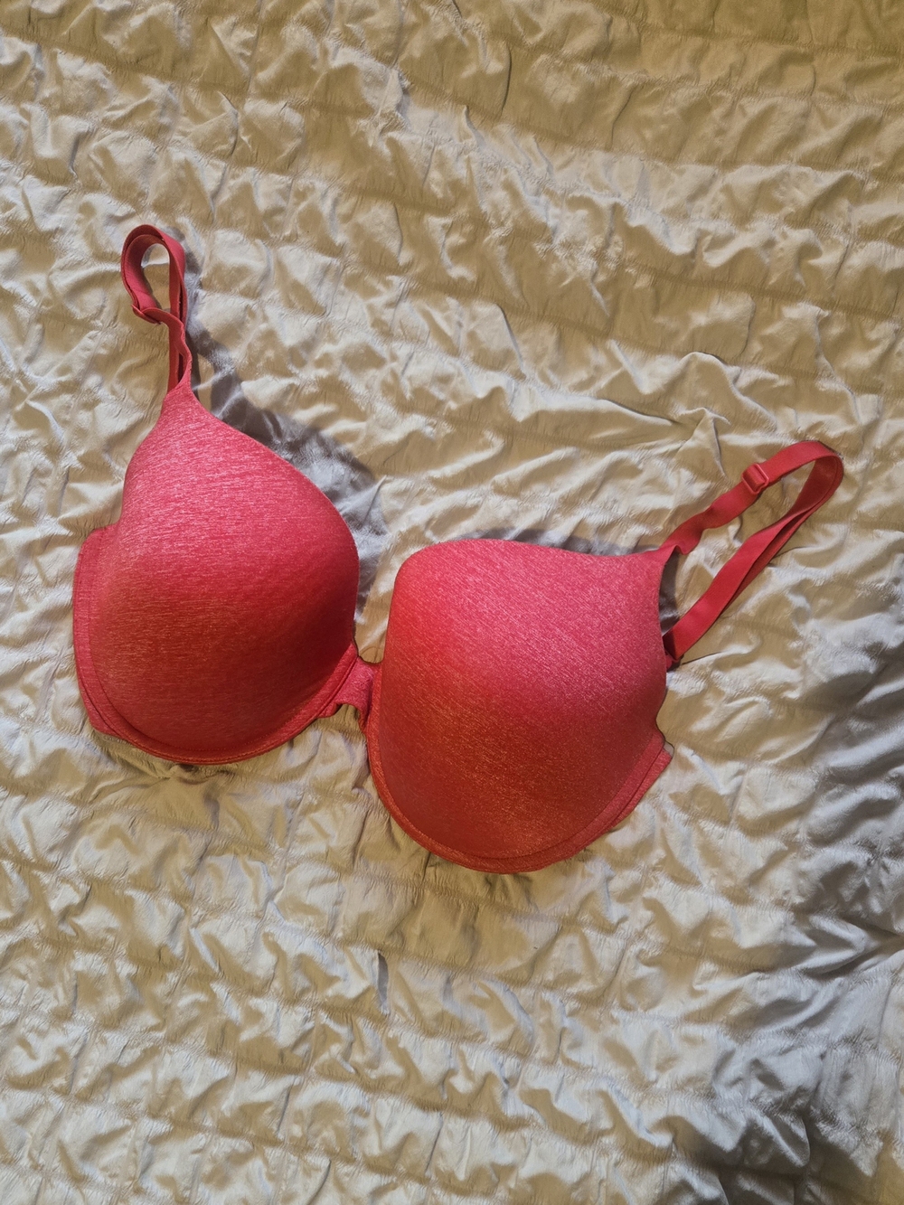 Everyday T-Shirt Bra in Coral Pink